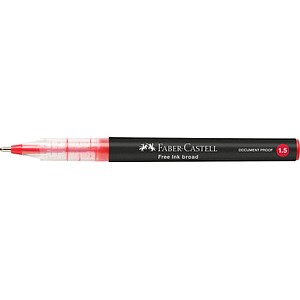 4005403483210 - FABER-CASTELL Free Ink Tintenroller grau 15 mm Schreibfarbe rot 1 St 4005403483210 - FABER-CASTELL Free Ink Tintenroller grau 15 mm Schreibfarbe rot 1 St