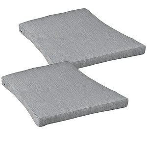 2 BEST Sitzkissen grau