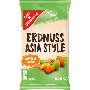 GUT&GÜNSTIG Erdnuss-Asia-Mix Erdnüsse 200,0 g