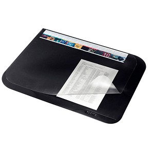 AKTION: LEITZ Schreibtischunterlage schwarz Kunststoff 65,0 x 50,0 cm, 1 St. mit Prämie nach Registrierung