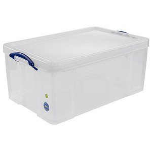 Really Useful Box Aufbewahrungsbox 64,0 l transparent 71,0 x 44,0 x 31,0 cm, 1 St.