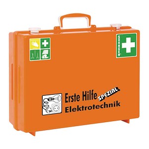 SÖHNGEN Erste-Hilfe-Koffer Spezial MT-CD Elektrotechnik DIN 13157 orange