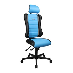 Sitness RS Gaming Stuhl blau Kunstleder