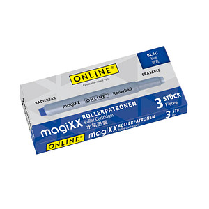4014421171030 - 3 ONLINE magiXX Rollerpatrone Tintenkonverter blau 4014421171030 3 Stück