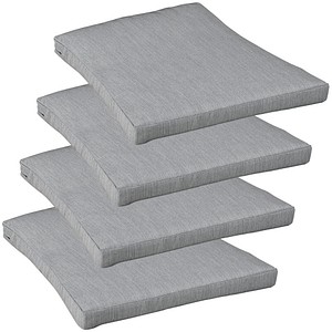 4 BEST Sitzkissen grau