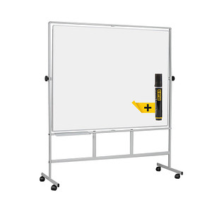 Bi-Office Stativdrehtafel-Whiteboard Maya, QR0704, 200x100cm, emailliert, Aluminiumrahmen 5603750106746 Bi-Office