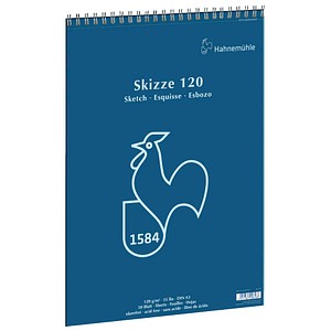 Hahnemühle Skizzenblock - A3, 120 g/qm, 50 Blatt 4011367096168 Hahnemühle