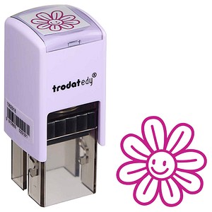 trodat edy®Fix Motivstempel Blume 2,0 x 2,0 cm, 1 St.