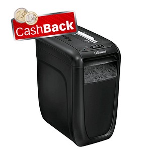AKTION: Fellowes Powershred 60Cs Aktenvernichter mit Partikelschnitt und CashBack