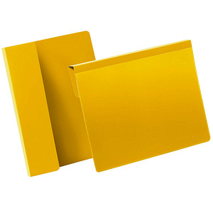 50 DURABLE Kennzeichnungstaschen gelb 23,0 x 25,9 cm