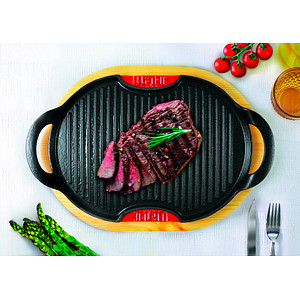 BIALETTI Grillpfanne Gisha 36,0 cm 26,0 cm