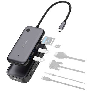 verbatim Wireless-Display-Adapter WDA-01 15,0 cm grau, schwarz, 1 St.