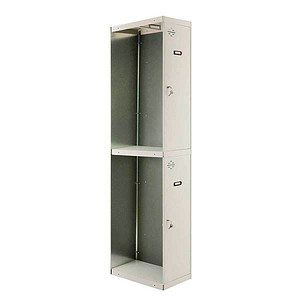 8435104936269 - Anbau-Spind SIMONLOCKER DIY grau 8435104936269 2 Schließfächer 400 x 500 x 1800 cm 8435104936269 Simonrack
