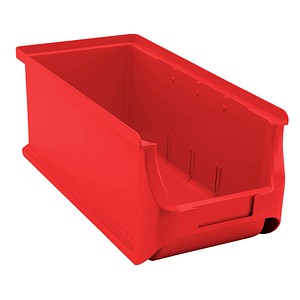 4005187562910 - Sichtlagerkasten LxBxH 320 x 150 x 125 mm VE 18 Stk rot kaiserkraft