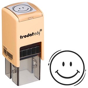 trodat edy®Fix Motivstempel Smiley 2,0 x 2,0 cm, 1 St.