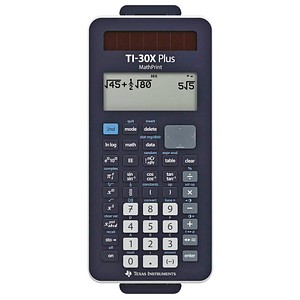 3243480105972 - TI-30X Plus MathPrint Schulrechner Schwarz Display (Stellen) 16 batteriebetrieben solarbetrieben 3243480105972 - TI-30X Plus MathPrint Schulrechner Schwarz Display (Stellen) 16 batteriebetrieben solarbetrieben