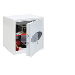 Phoenix Safe Tresor HS0673K VENUS 48 l 90kg signalweiß mit Doppelbartschloss Stahl 5032548009004 Phoenix Safe