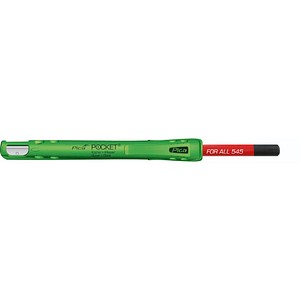4260056156540 - Pocket Bundle Black & White Bleistiftköcher-Set mit integriertem Spitzer rot 1 Set 4260056156540 Pica