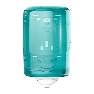 TORK Putztuchspender Reflex™ Mini M3 473167 weiß, türkis Kunststoff, 1 St.