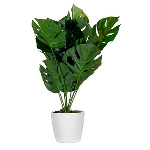 3660141963502 - Kunstpflanze meet® by Paperflow Monstera inkl Kunststoff-Topf H 450 mm PEVA