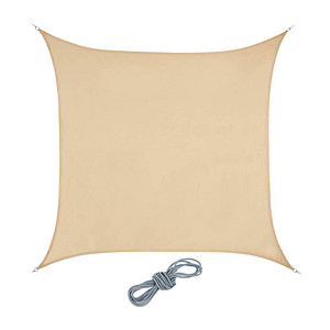 4052025887919 - Sonnensegel quadratisch beige 20 x 20 m 4052025887919 relaxdays 4052025887919 - Sonnensegel quadratisch beige 20 x 20 m 4052025887919 relaxdays