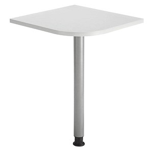 HCP6 Anbautisch grau quadratisch