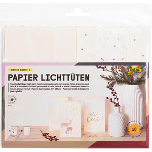4001868075496 - Papiertüten für Tischlichter weiß Papier-Lichttüten 4001868075496 folia 10 Stück