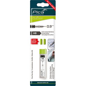 4260056158445 - Bleistiftmine Pica Fine Dry HB 7030 Minendurchmesser 09 mm Härtegrad HB Schreibfarbe graphit 24 Stück in Dose mit Drehdeckel 4260056158445 - Bleistiftmine Pica Fine Dry HB 7030 Minendurchmesser 09 mm Härtegrad HB Schreibfarbe graphit 24 Stück in Dose mit Drehdeckel