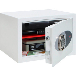 Phoenix Safe Tresor HS0672E VENUS 29 l 65kg signalweiß mit Elektronikschloss Stahl 5032548008977 Phoenix Safe