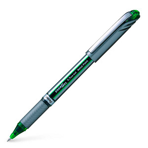 Pentel ENERGEL BL27 Gelschreiber grün/silber 0,35 mm, Schreibfarbe: grün, 1 St.