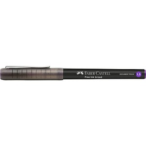 4005403483364 - FABER-CASTELL Free Ink Tintenroller grau 15 mm Schreibfarbe violett 1 St 4005403483364 - FABER-CASTELL Free Ink Tintenroller grau 15 mm Schreibfarbe violett 1 St
