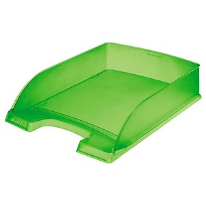 AKTION: LEITZ Briefablage Plus grün-transparent DIN A4, 1 St. mit Prämie nach Registrierung