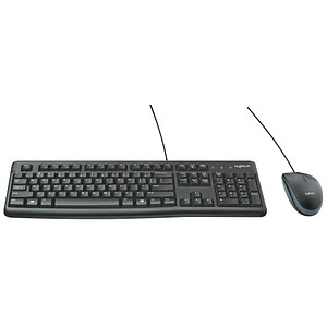 Desktop MK120 Tastatur-Maus-Set kabelgebunden