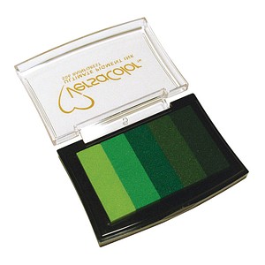 4006166174247 - Stempelkissen Versacolor 5 Grüntöne 75 x 47 cm 4006166174247 - Stempelkissen Versacolor 5 Grüntöne 75 x 47 cm