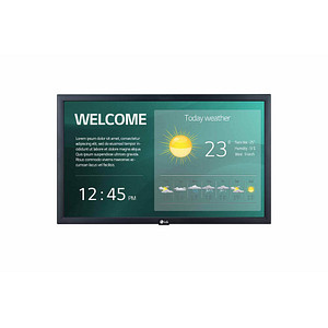 LG 22SM3G-B Digital Signage UHD-Display, schwarz, 56,0 cm (22,0 Zoll)