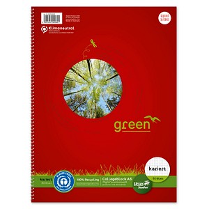 Ursus Collegeblock A5 kariert Lineatur 5