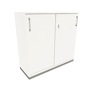 4260649683118 - fm Schiebetürenschrank Oldenburg 4260649683118 weiß 2 Fachböden 1200 x 442 x 1133 cm