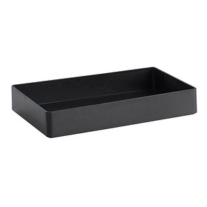 Zeller Schreibtisch-Organizer Universal schwarz Kunststoff 24,0 x 15,2 x 4,0 cm