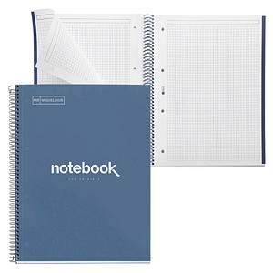 8422593460467 - Notizbuch Miquelrius Emotions 1 A4 80 Blatt kariert und blickdicht gelocht Spiralbindung Hardcover blau 8422593460467 - Notizbuch Miquelrius Emotions 1 A4 80 Blatt kariert und blickdicht gelocht Spiralbindung Hardcover blau