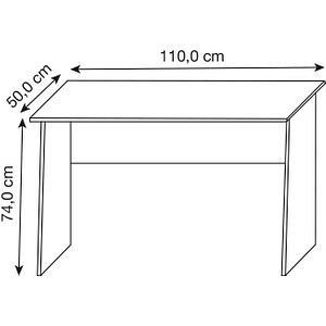 4051814354830 - Schreibtisch Masola Maxi 912497 65-130cm (H) 110x50cm (BxT) rechteckig beton weiß 4051814354830 VCM 4051814354830 - Schreibtisch Masola Maxi 912497 65-130cm (H) 110x50cm (BxT) rechteckig beton weiß 4051814354830 VCM