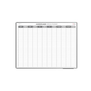 5902622419244 - Jahresplaner Monatseinteilung 1200 x 900 cm 5902622419244 ALLboards