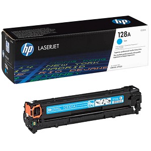 HP 128A (CE321A) cyan Tonerkartusche