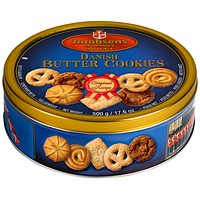 Jacobsens Dänische Butterkekse 500 g Jacobsens Dänische Butterkekse 500 g