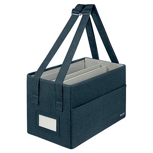 AKTION: LEITZ Laptoptasche Desk Sharing kompakt Stoff samtgrau 65760089 bis 35,6 cm (14 Zoll) mit Prämie nach Registrierung