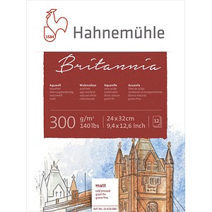4011367289805 - 10628980 Aquarellblock 24x32cm 300g 12Blatt 4011367289805 Hahnemühle