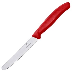 7611160003218 - VICTORINOX Frühstücksmesser Swiss Classic silber rot glatt 1 St