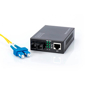 DIGITUS DN-82121-1  RJ45/SC Duplex Media Converter