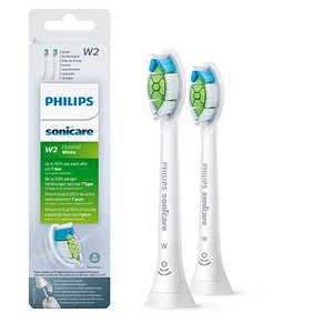 2 PHILIPS HX6062/10 W Optimal White Zahnbürstenaufsätze