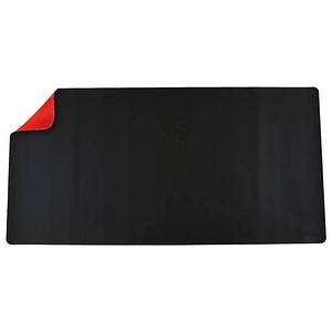 5055425911481 - Schreibtischunterlage Kunstleder Leder PVC (Polyvinylchlorid) Schwarz Rot 80 x 40 cm