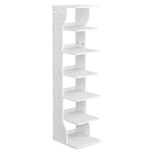 VASAGLE Schuhregal weiß 26,4 x 30,0 x 110,4 cm, 1 St.